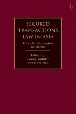 bokomslag Secured Transactions Law in Asia