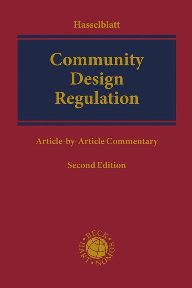 Gordian Hasselblatt - Community Design Regulation, Inbunden