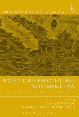 Exceptions from EU Free Movement Law 1