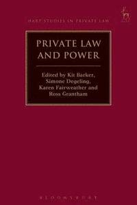 bokomslag Private Law and Power