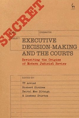 Executive Decision-Making and the Courts 1