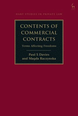 bokomslag Contents of Commercial Contracts