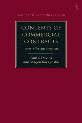 Contents of Commercial Contracts 1