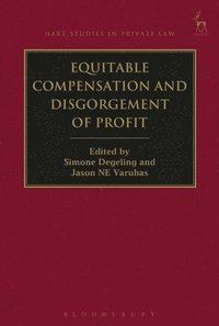 bokomslag Equitable Compensation and Disgorgement of Profit