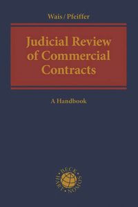 bokomslag Judicial Review of Commercial Contracts