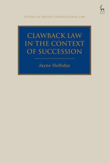 bokomslag Clawback Law in the Context of Succession