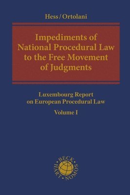 bokomslag Impediments of National Procedural Law to  the Free Movement of Judgments