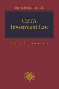 bokomslag CETA Investment Law