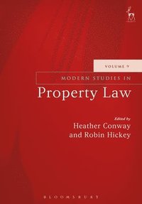 bokomslag Modern Studies in Property Law - Volume 9