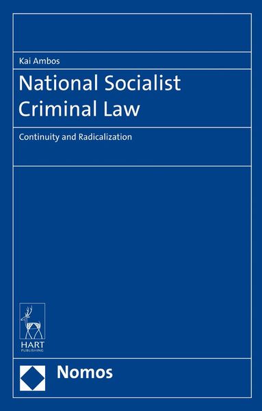 Kai Ambos - Nationalist Socialist Criminal Law, Inbunden