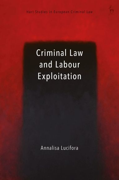 Annalisa Lucifora, Valsamis Mitsilegas, Katalin Ligeti, Anne Weyembergh - Criminal Law and Labour Exploitation, Inbunden