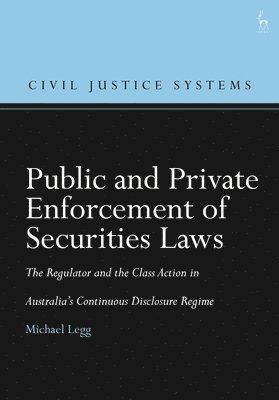 bokomslag Public and Private Enforcement of Securities Laws