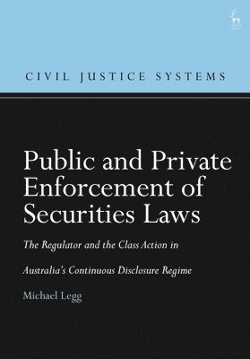 bokomslag Public and Private Enforcement of Securities Laws