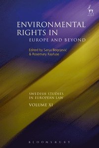 bokomslag Environmental Rights in Europe and Beyond