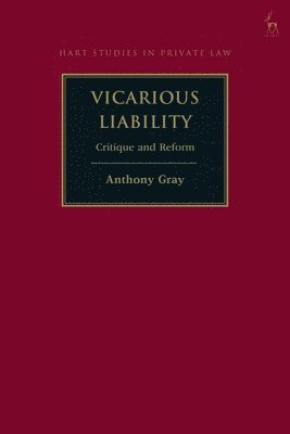 bokomslag Vicarious Liability