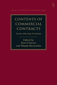 bokomslag Contents of Commercial Contracts