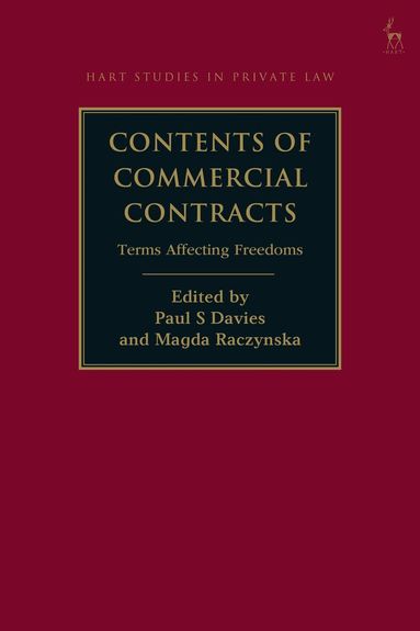 Paul S Davies, Magda Raczynska - Contents of Commercial Contracts, Häftad