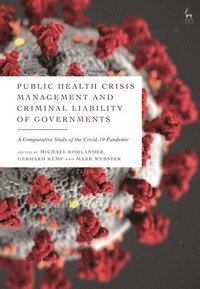 bokomslag Public Health Crisis Management and Criminal Liability of Governments