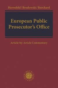 bokomslag European Public Prosecutor's Office