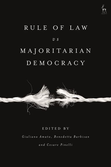 Giuliano Amato, Benedetta Barbisan, Cesare Pinelli - Rule of Law vs Majoritarian Democracy, Häftad