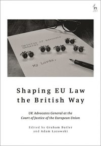 bokomslag Shaping EU Law the British Way