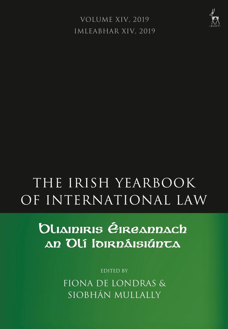 The Irish Yearbook of International Law, Volume 14, 2019 1