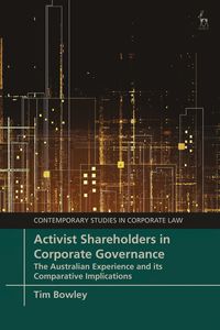 bokomslag Activist Shareholders in Corporate Governance