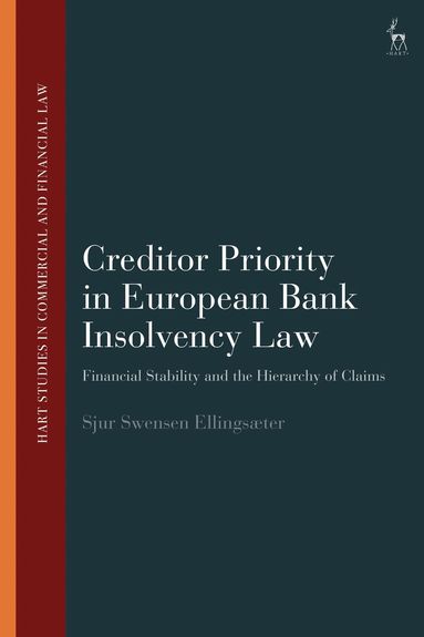 bokomslag Creditor Priority in European Bank Insolvency Law