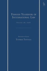 bokomslag Finnish Yearbook of International Law, Vol 26, 2016