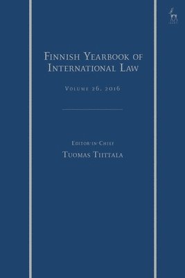 bokomslag Finnish Yearbook of International Law, Vol 26, 2016