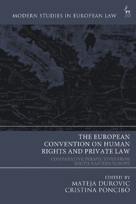bokomslag European Convention on Human Rights and Private Law