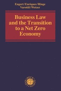 bokomslag Business Law and the Transition to a Net Zero Economy