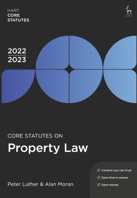 Core Statutes on Property Law 2022-23 1