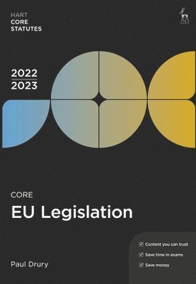bokomslag Core EU Legislation 2022-23
