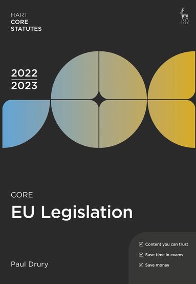 bokomslag Core EU Legislation 2022-23