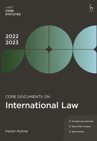 bokomslag Core Documents on International Law 2022-23