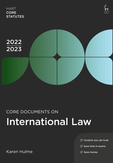 bokomslag Core Documents on International Law 2022-23