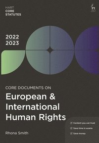 bokomslag Core Documents on European & International Human Rights 2022-23