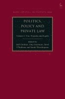 bokomslag Politics, Policy and Private Law
