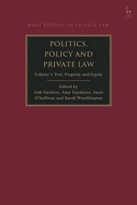 bokomslag Politics, Policy and Private Law