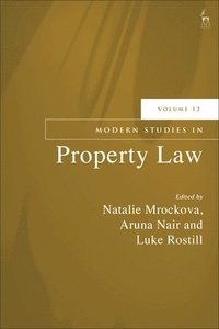 bokomslag Modern Studies in Property Law, Volume 12