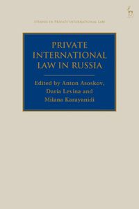 bokomslag Private International Law in Russia