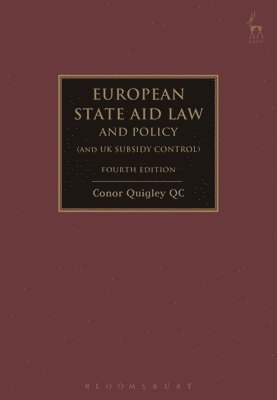 bokomslag European State Aid Law and Policy (and UK Subsidy Control)