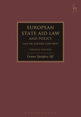 European State Aid Law and Policy (and UK Subsidy Control)