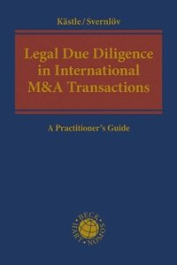bokomslag Legal Due Diligence in International M&A Transactions