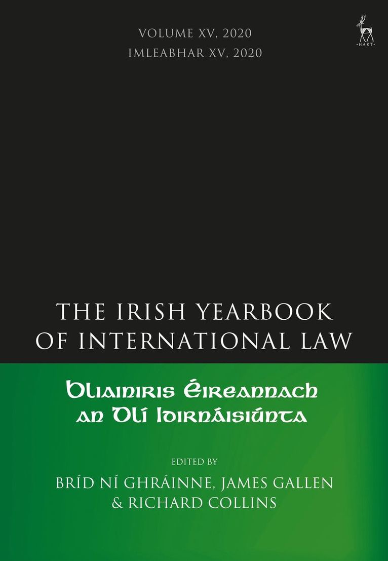 The Irish Yearbook of International Law, Volume 15, 2020 1