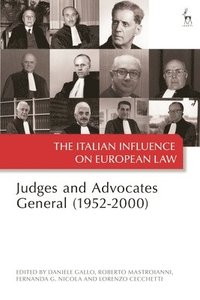 bokomslag The Italian Influence on European Law