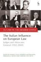 bokomslag Italian Influence on European Law