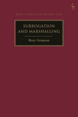 bokomslag Subrogation and Marshalling