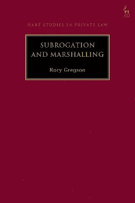 Subrogation and Marshalling 1